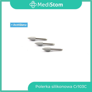 Silikonowa gumka do polerowania kompozytu i ceramiki Cr103C; 10 szt.