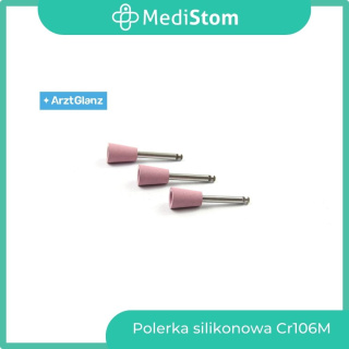 Silikonowa gumka do polerowania kompozytu i ceramiki Cr106M; 10 szt.