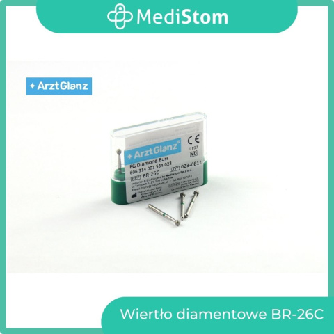 Wiertło Diamentowe BR-26C 001-023C; (zielone); 10 szt.