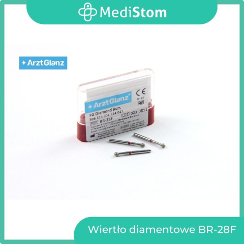 Wiertło Diamentowe BR-28F 001-021F; (czerwone); 10 szt. Wiertło Diamentowe BR-28F 001-021F; (czerwone); 10 szt.