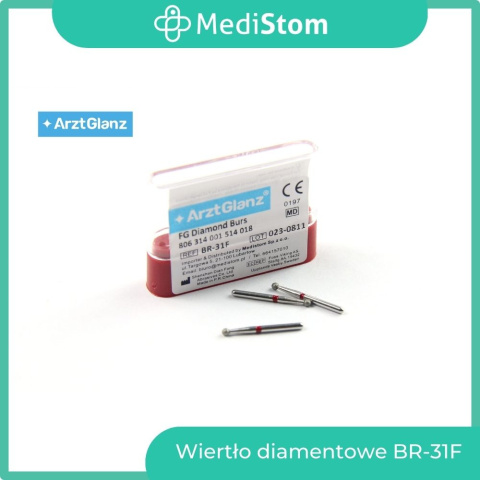 Wiertło Diamentowe BR-31F 001-018F; (czerwone); 10 szt. Wiertło Diamentowe BR-31F 001-018F; (czerwone); 10 szt.