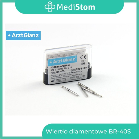 Wiertło Diamentowe BR-40S 001-016S; (czarne); 10 szt.