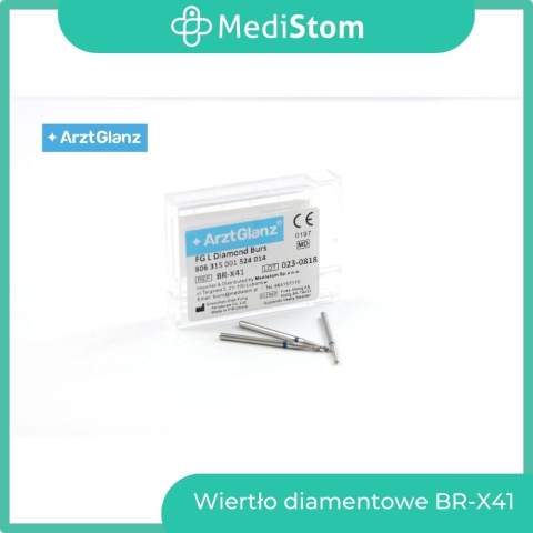 Wiertło Diamentowe BR-X41 001-X014M; (niebieskie); 5 szt. Wiertło Diamentowe BR-X41 001-X014M; (niebieskie); 5 szt.