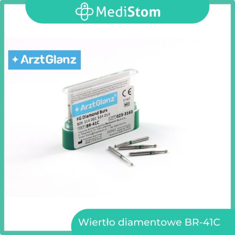 Wiertło Diamentowe BR-41C 001-014C; (zielone); 10 szt. Wiertło Diamentowe BR-41C 001-014C; (zielone); 10 szt.