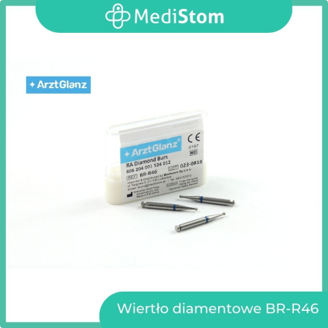 Wiertło Diamentowe BR-R46 001-R012M; (niebieskie); 10 szt.