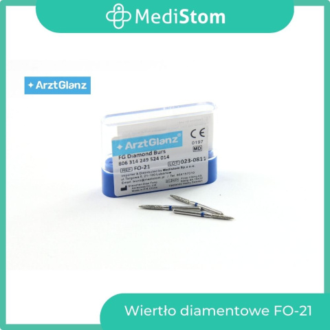 Wiertło Diamentowe FO-21 249-014M; (niebieskie); 10 szt.