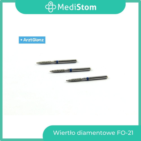 Wiertło Diamentowe FO-21 249-014M; (niebieskie); 10 szt. Wiertło Diamentowe FO-21 249-014M; (niebieskie); 10 szt.