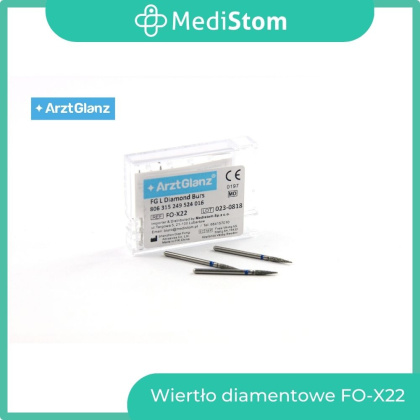 Wiertło Diamentowe FO-X22 249-X016M; (niebieskie); 5 szt.