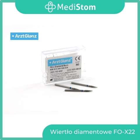 Wiertło Diamentowe FO-X22 249-X016M; (niebieskie); 5 szt. Wiertło Diamentowe FO-X22 249-X016M; (niebieskie); 5 szt.