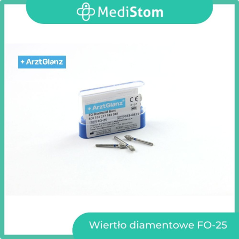 Wiertło Diamentowe FO-25 257-028M; (niebieskie); 10 szt. Wiertło Diamentowe FO-25 257-028M; (niebieskie); 10 szt.