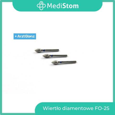 Wiertło Diamentowe FO-25 257-028M; (niebieskie); 10 szt. Wiertło Diamentowe FO-25 257-028M; (niebieskie); 10 szt.