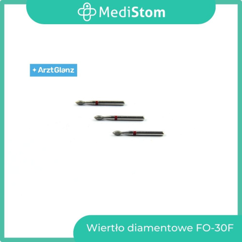 Wiertło Diamentowe FO-30F 254-016F; (czerwone); 10 szt. Wiertło Diamentowe FO-30F 254-016F; (czerwone); 10 szt.