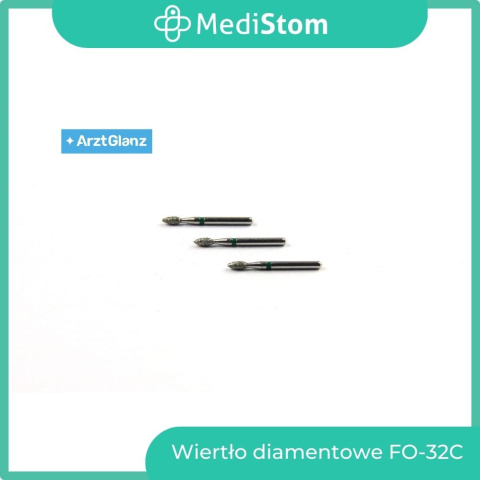 Wiertło Diamentowe FO-32C 257-018C; (zielone); 10 szt. Wiertło Diamentowe FO-32C 257-018C; (zielone); 10 szt.