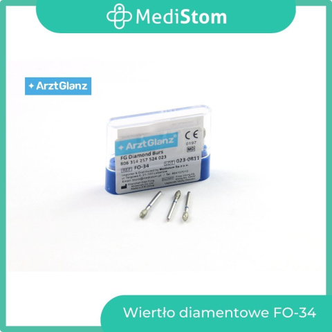 Wiertło Diamentowe FO-34 257-023M; (niebieskie); 10 szt.