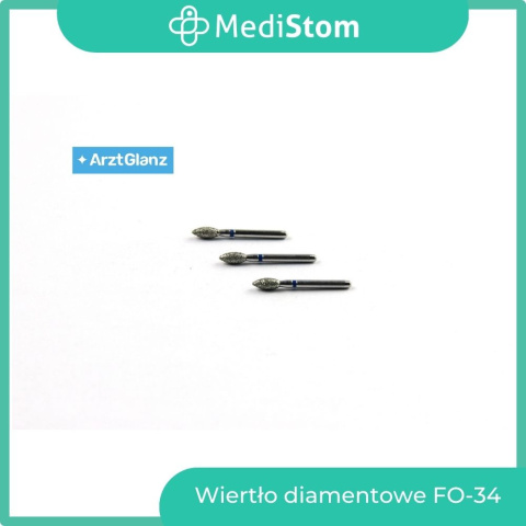 Wiertło Diamentowe FO-34 257-023M; (niebieskie); 10 szt.