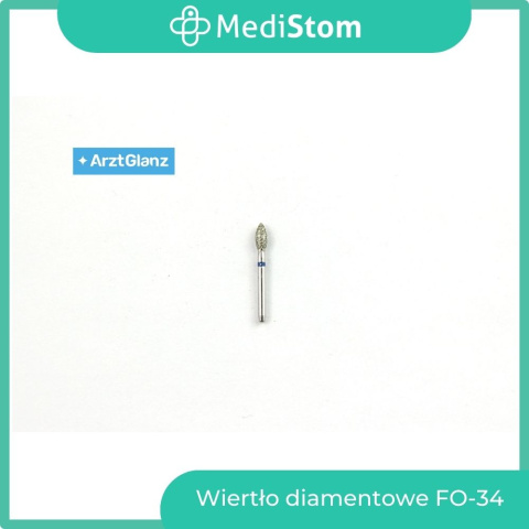 Wiertło Diamentowe FO-34 257-023M; (niebieskie); 10 szt.
