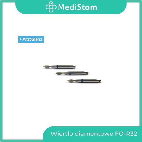 Wiertło Diamentowe FO-R32 257-R018M; (niebieskie); 10 szt. Wiertło Diamentowe FO-R32 257-R018M; (niebieskie); 10 szt.