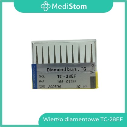 Wiertło Diamentowe TC-28EF 166-012EF; (żółte) 10szt.
