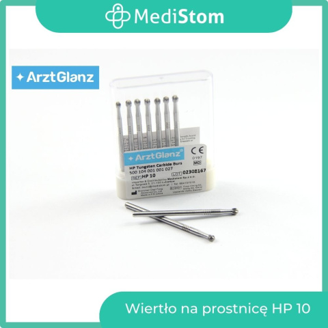 Wiertło na prostnicę HP 10; (różyczka 2,7mm ); 5 szt.