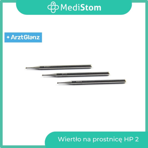 Wiertło na prostnicę HP 2; (różyczka 1mm); 5 szt. Wiertło na prostnicę HP 2; (różyczka 1mm); 5 szt.
