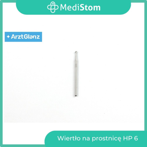 Wiertło na prostnicę HP 6; (różyczka 1,8mm); 5 szt. Wiertło na prostnicę HP 6; (różyczka 1,8mm); 5 szt.