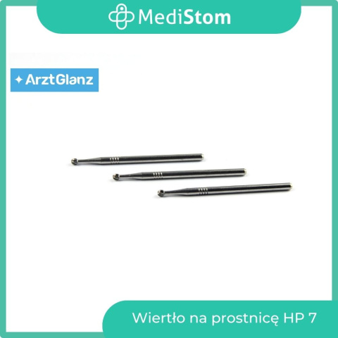 Wiertło na prostnicę HP 7; (różyczka 2,1mm); 5 szt. Wiertło na prostnicę HP 7; (różyczka 2,1mm); 5 szt.