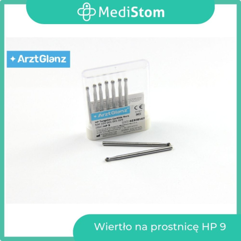 Wiertło na prostnicę HP 9; (różyczka 2,5mm); 5 szt.