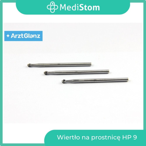 Wiertło na prostnicę HP 9; (różyczka 2,5mm); 5 szt. Wiertło na prostnicę HP 9; (różyczka 2,5mm); 5 szt.