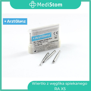 Wiertło z węglika spiekanego RA X5; 5 szt.