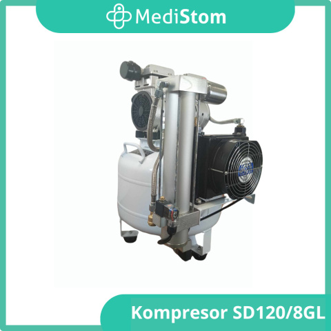 Kompresor Stomatologiczny SD-120/8GL, 50l z osuszaczem ARZT GLANZ Kompresor Stomatologiczny SD-120/8GL, 50l z osuszaczem ARZT GLANZ