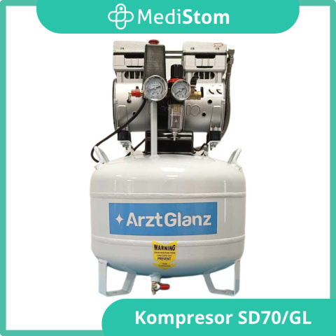 Kompresor Stomatologiczny SD-70/8GL, 40l z osuszaczem ARZT GLANZ Kompresor Stomatologiczny SD-70/8GL, 40l z osuszaczem ARZT GLANZ