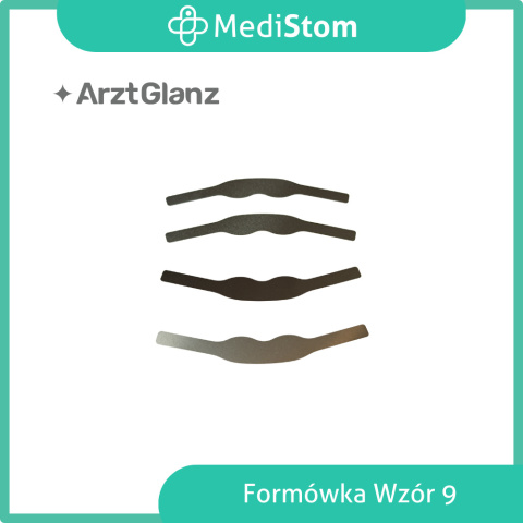 Paski do formówek profilowane Arzt Glanz trzonowe obustronne wzór 9 Paski do formówek profilowane Arzt Glanz trzonowe obustronne wzór 9