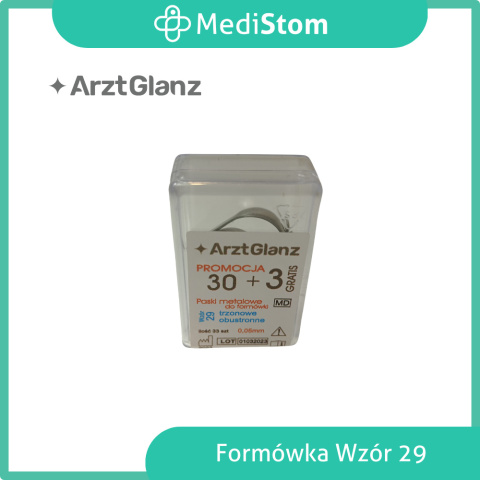 Paski do formówek tłoczone Arzt Glanz trzonowe obustronne wzór 29