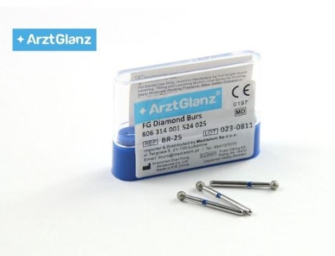 Wiertło Diamentowe BR-25 001-025M; (niebieskie); 10 szt. Wiertło Diamentowe BR-25 001-025M; (niebieskie); 10 szt.