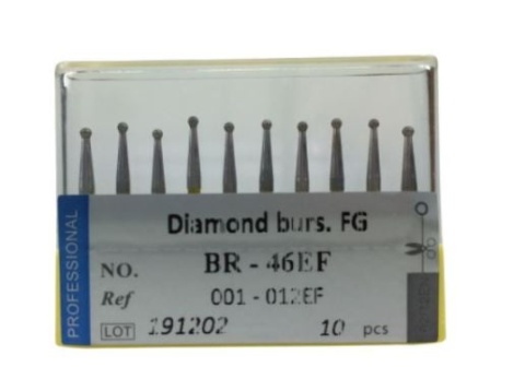 Wiertło Diamentowe BR-46EF 001-012EF; (żółte); 10 szt. Wiertło Diamentowe BR-46EF 001-012EF; (żółte); 10 szt.